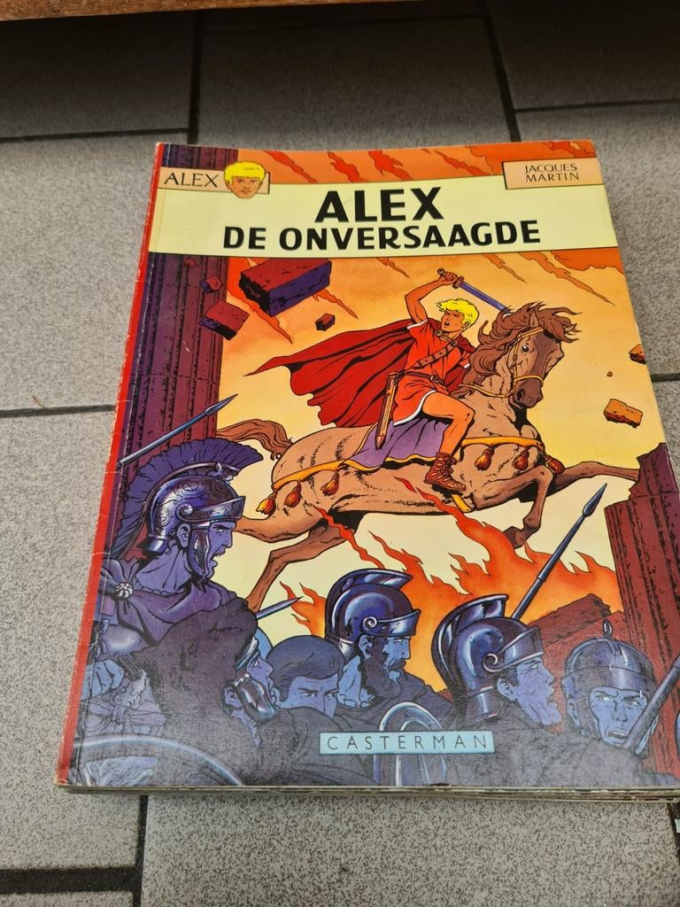 Alex, Boeken, Stripverhalen, Ophalen