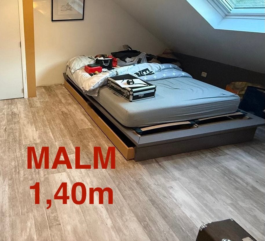 Cadre lit + matelas 1m40