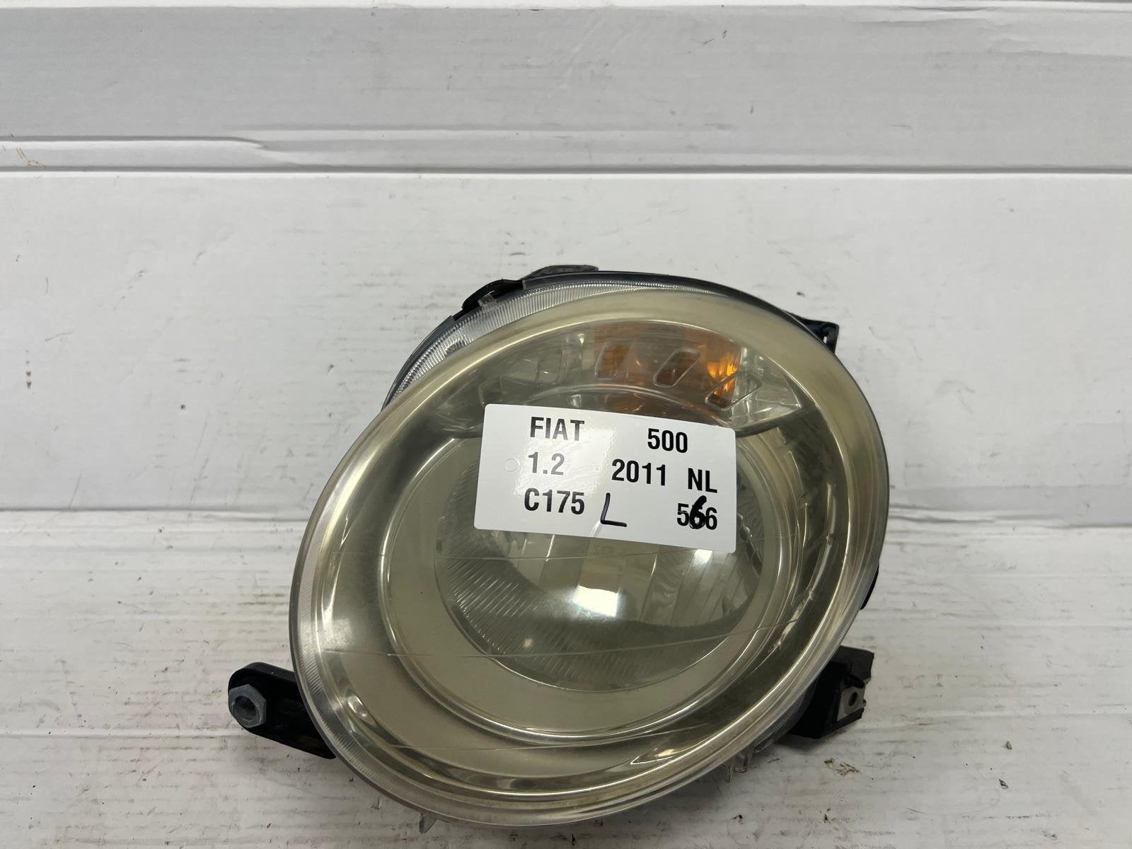 Fiat 500 Linksvoor Koplamp (2007 - 2015), Gebruikt, Stellantis Europe S.p.A., Info@stellantis.com, Corso Giovanni Agnelli 200
10135  Turin, IT