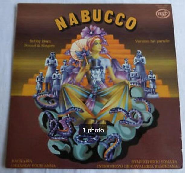 33 tours Nabucco Bobby Bean Sound & Singers (1974), 12 pouces, Du modernisme à nos jours, Enlèvement ou Envoi, Utilisé