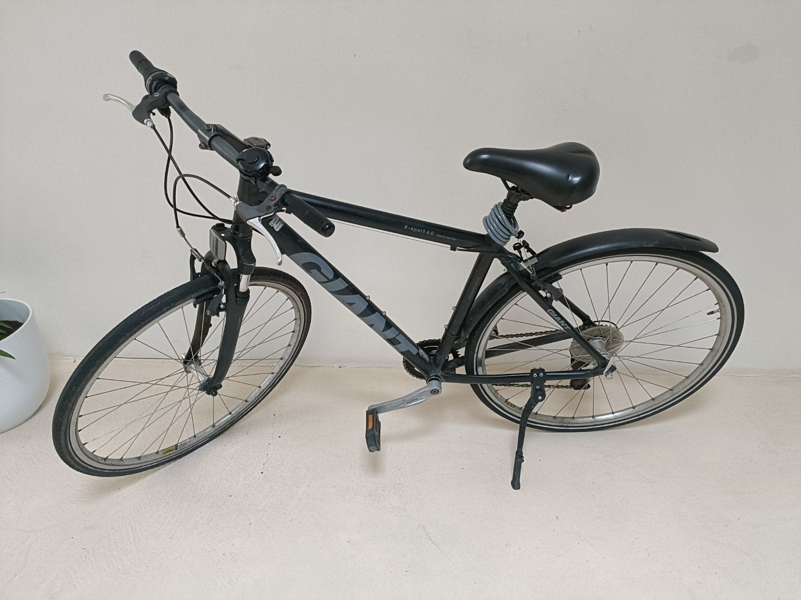 herenfiets te koop, Ophalen, 28 inch, Vering, Velgrem