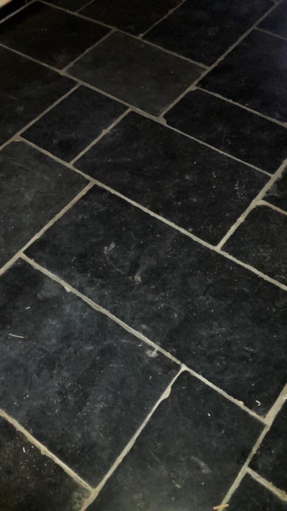 Vloertegel leisteen, Tuin en Terras, Ophalen, Gebruikt, Overige typen, Natuursteen