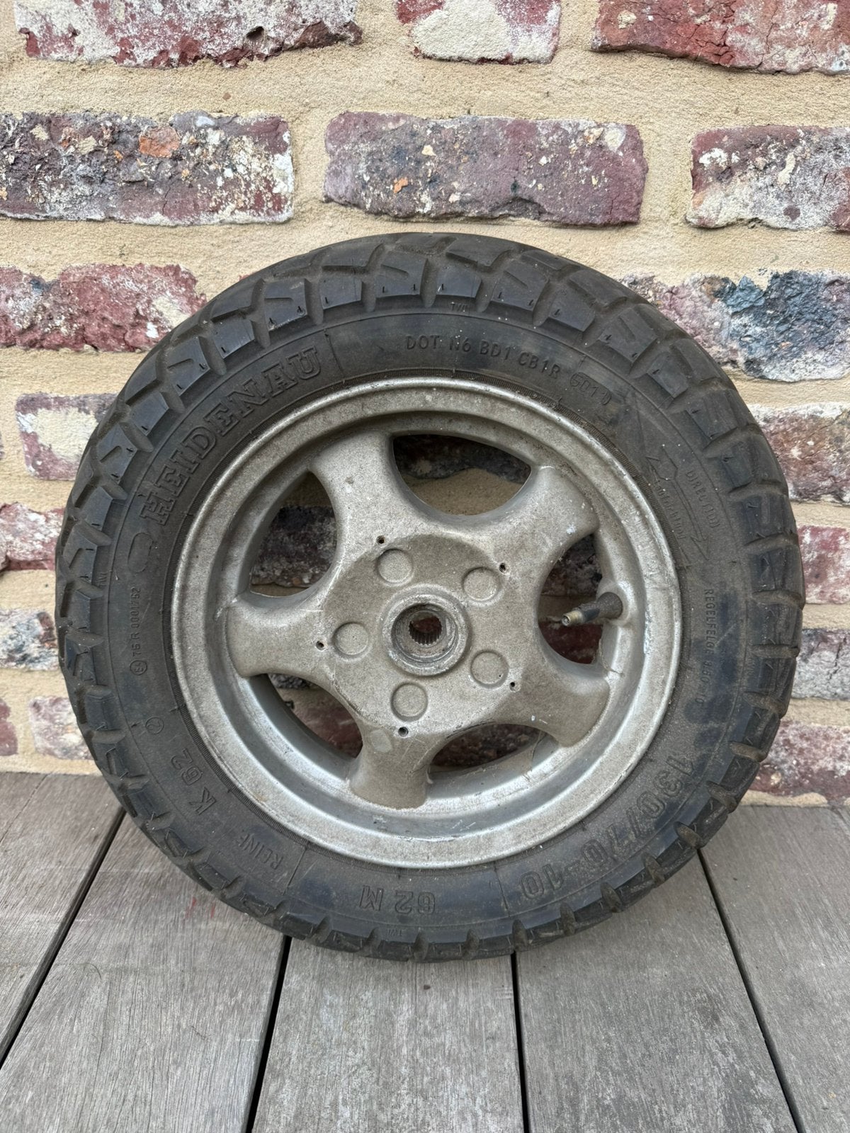 Piaggio Hexagon kleine trommel velg, Fietsen en Brommers, Ophalen of Verzenden, Gebruikt, Overige typen