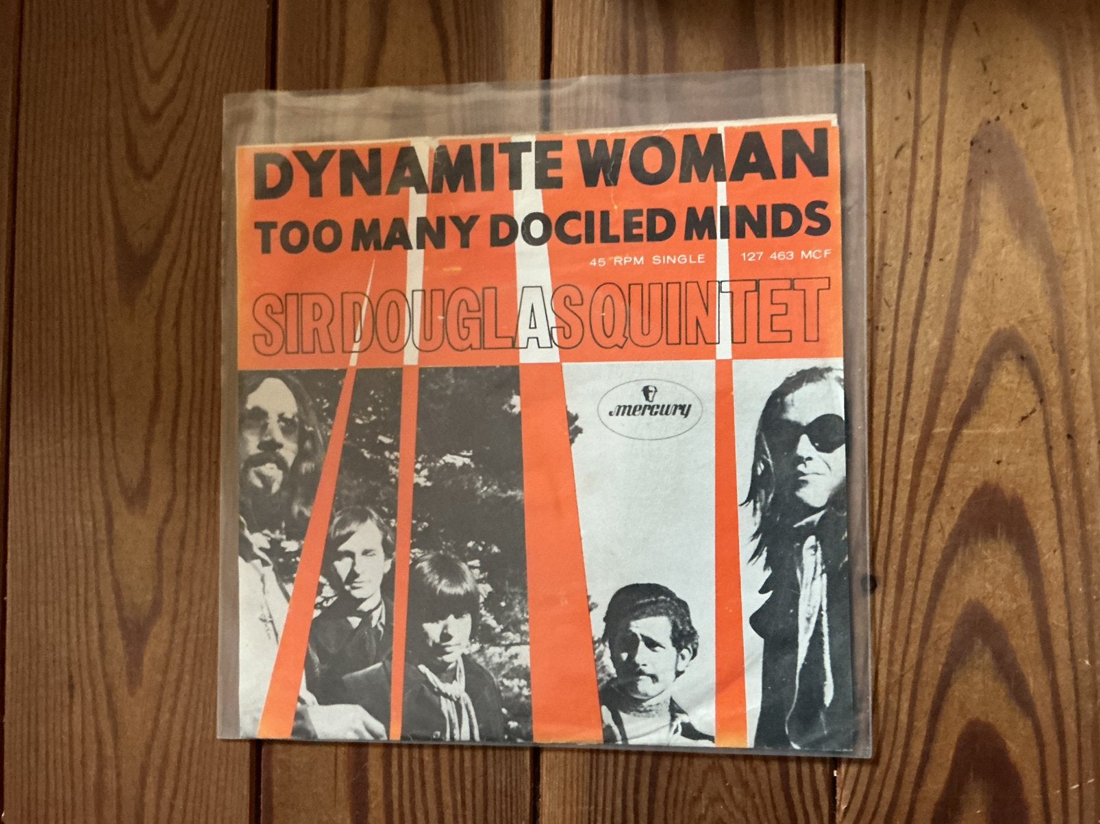 7” Sir Douglas Quintet - Dynamite woman, Ophalen of Verzenden, Gebruikt