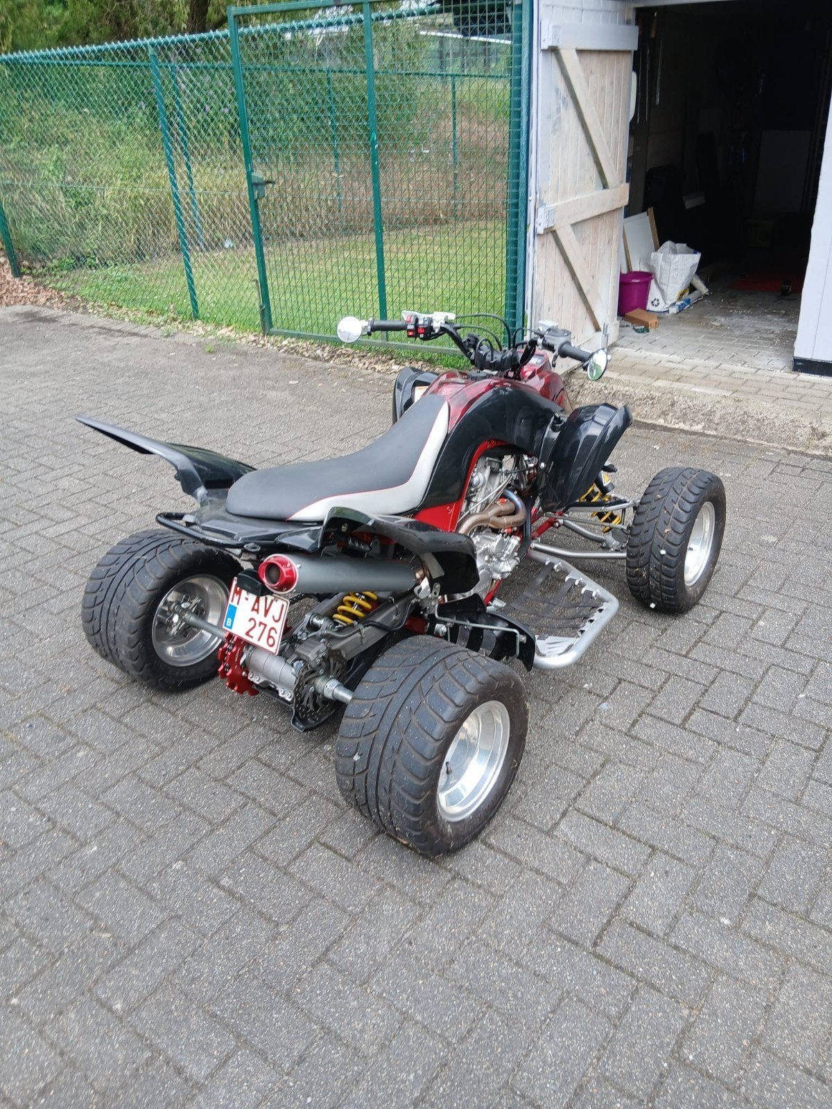 Quad Yamaha Raptor  Ediition special, Motoren