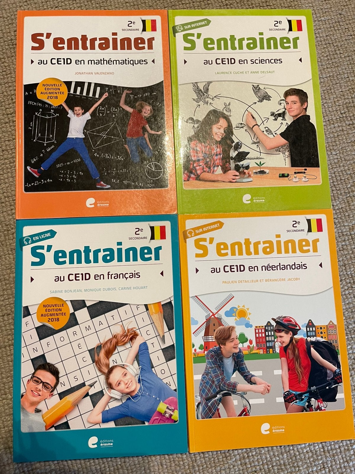 Livres niveau CEB, CE1D et CE2D, Enlèvement, Comme neuf