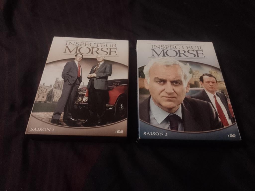 Te koop: volledige dvd-boxset seizoen 1 en 2, Inspector Mors, Cd's en Dvd's, Dvd's | Tv en Series, Boxset, Ophalen of Verzenden