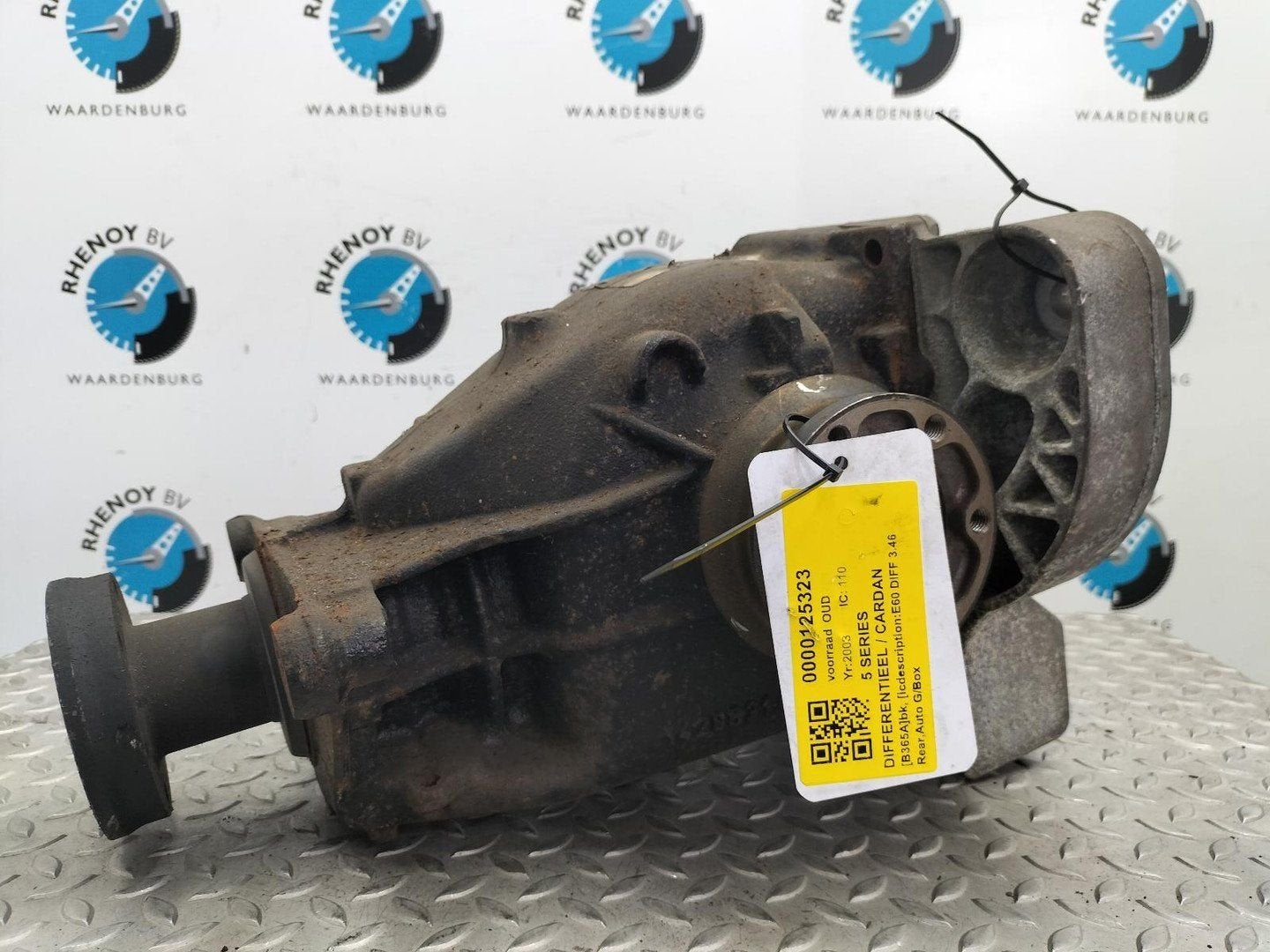BMW 5 SERIES DIFFERENTIEEL / CARDAN 2003, Auto-onderdelen, Ophalen of Verzenden, Gebruikt, ARN erkend