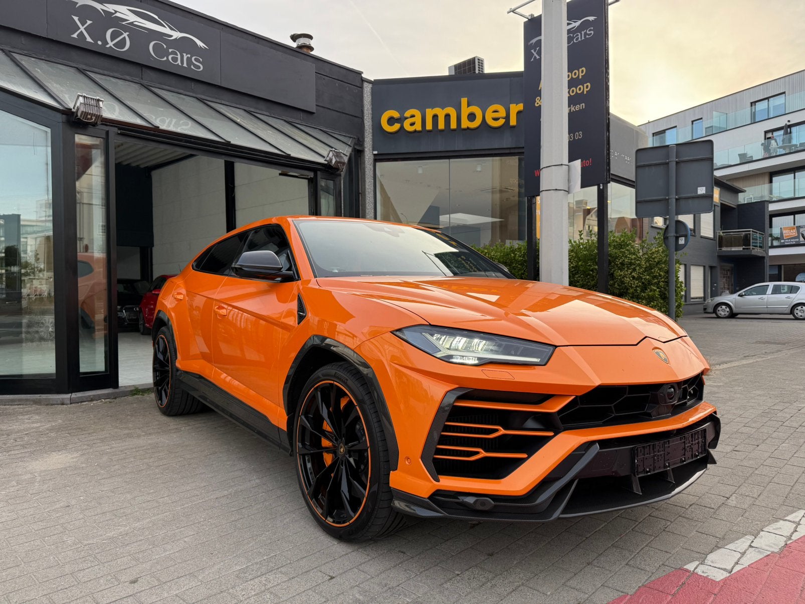 Lamborghini Urus Graphite Capsule  4.0 V8 |  Pano -Dak |, Bluetooth, Cuir et Alcantara, 3996 cm³, Euro 6