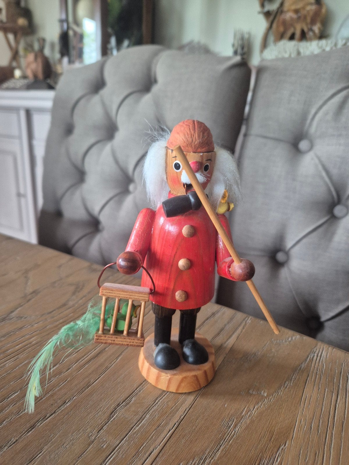 vintage Duits rookkmannetje, Ophalen of Verzenden