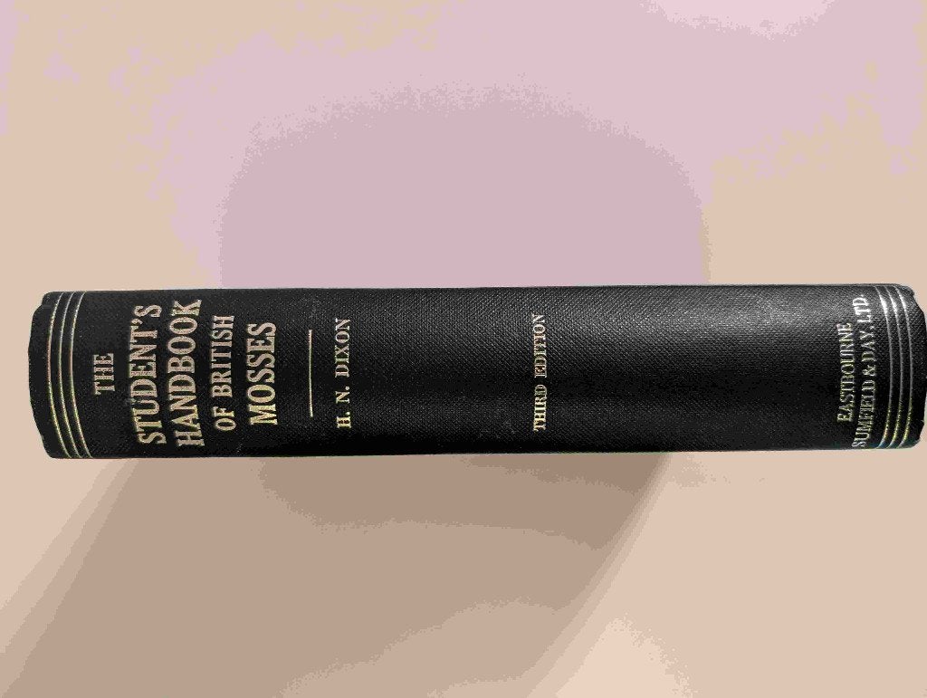 Dixon Le manuel des mousses britanniques, Livres, Science, Utilisé, Enlèvement ou Envoi