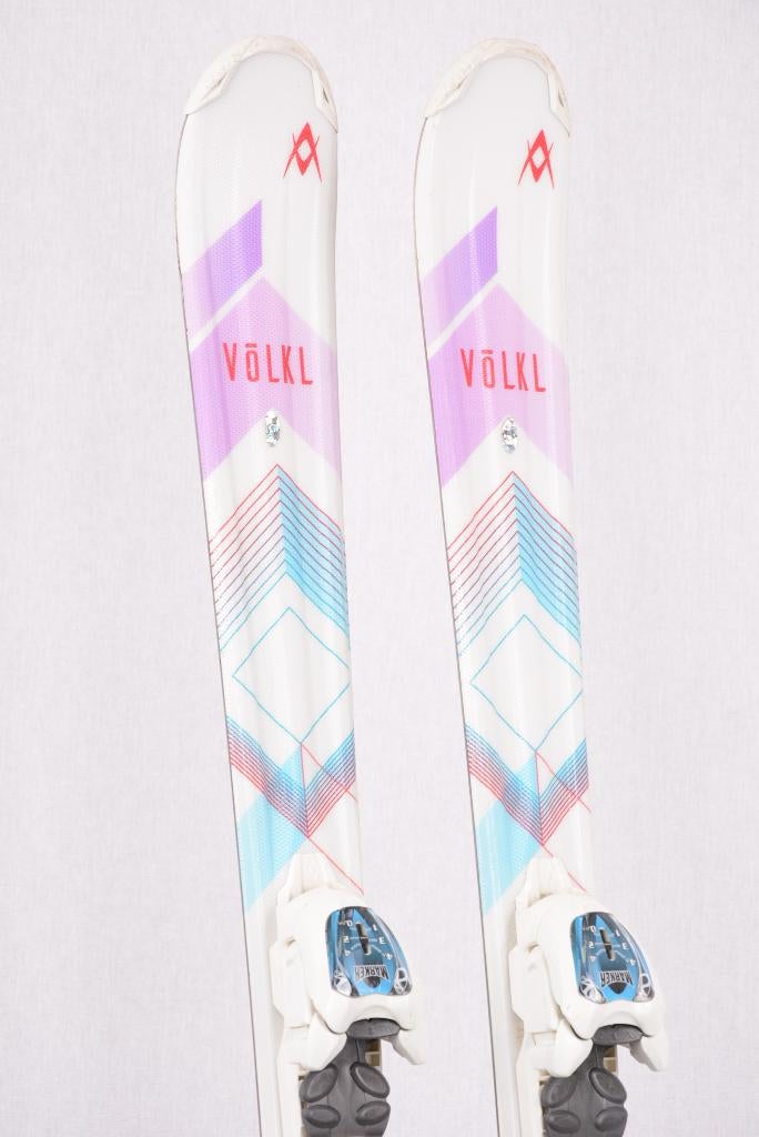 10 skis pour enfants 120 VOLL CHICA Motion + Marker 7, Carving, Enlèvement ou Envoi, Skis, Utilisé