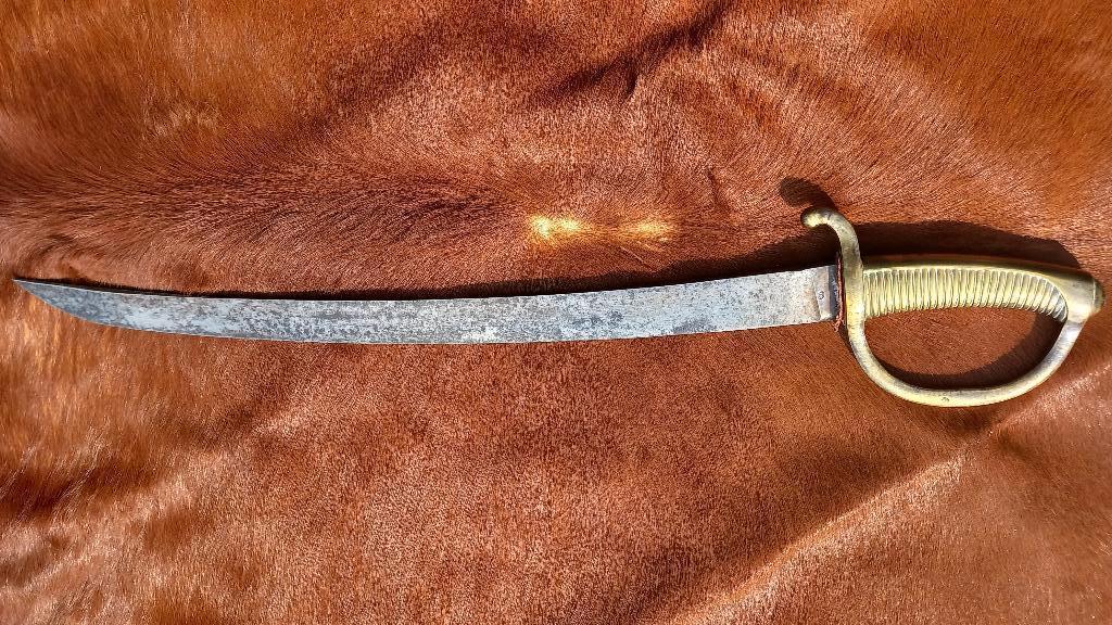 Briquet ou sabre belge vers 1850, Enlèvement ou Envoi, Armée de terre, Épée ou sabre