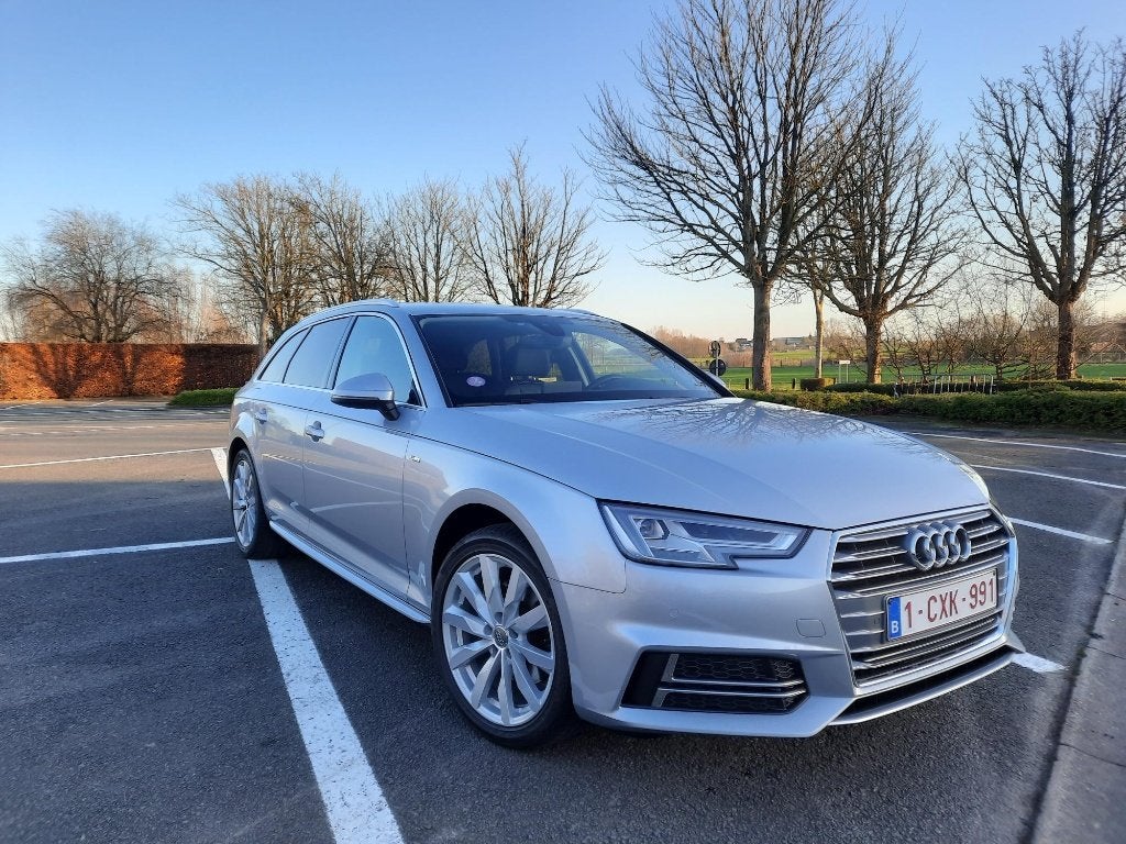 Audi A4 Avant 1.4 TSI S-line (Showroomstaat)(Zien is kopen), Auto's, Dealer onderhouden, A4, Leder, Break