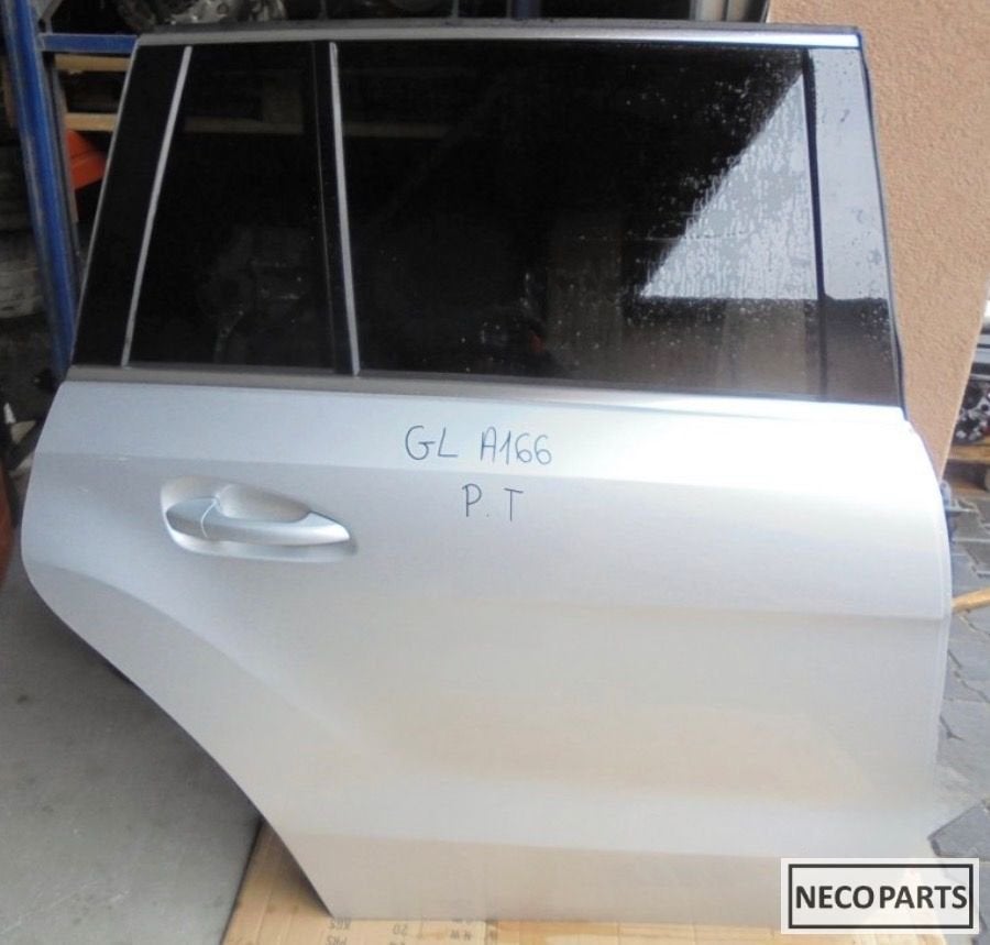 MERCEDES GL 166 PORTIER DEUR RECHTS ACHTER ALLES LEVERBAAR !, Arrière, Haillon arrière, Utilisé, -