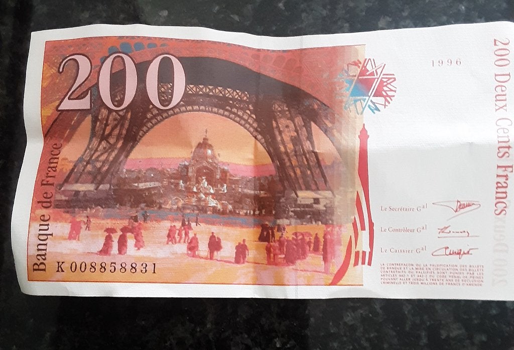 Billet de banque, Enlèvement