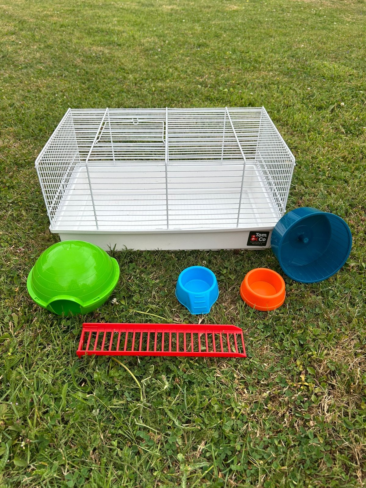 Cage a hamster, Dieren en Toebehoren, Knaagdieren en Konijnen | Hokken en Kooien, Ophalen, Zo goed als nieuw, Kooi, Hamster