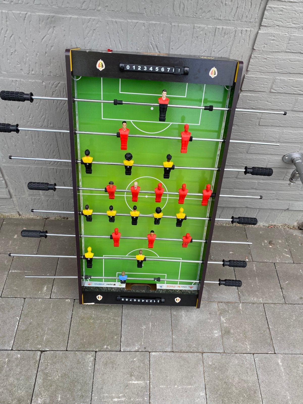 Red devils Carrefour voetbaltafel, Ophalen, Gebruikt