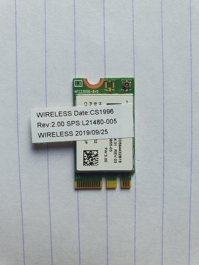 Carte Wi-Fi + Bluetooth M.2 d'origine HP (Realtek RTL8821CE), Informatique & Logiciels, Cartes réseau, Enlèvement, Utilisé, Interne