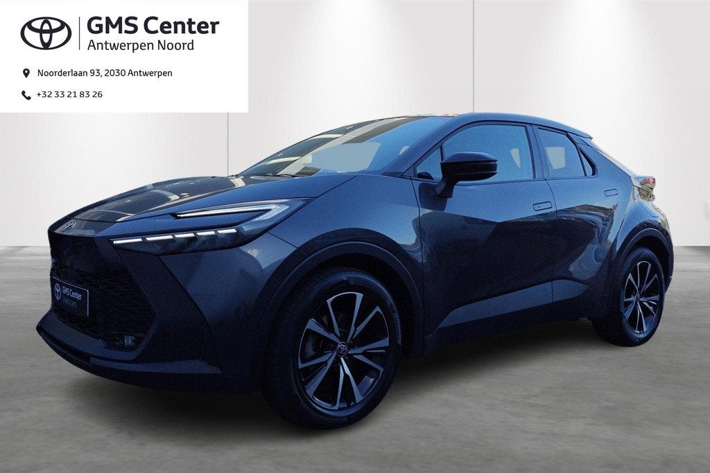 Toyota C-HR 2.0 Hybrid Dynamic Plus Mono-Tone E-CVT + Techno, Auto's, 197 pk, Zwart, 4 cilinders, 5 zetels