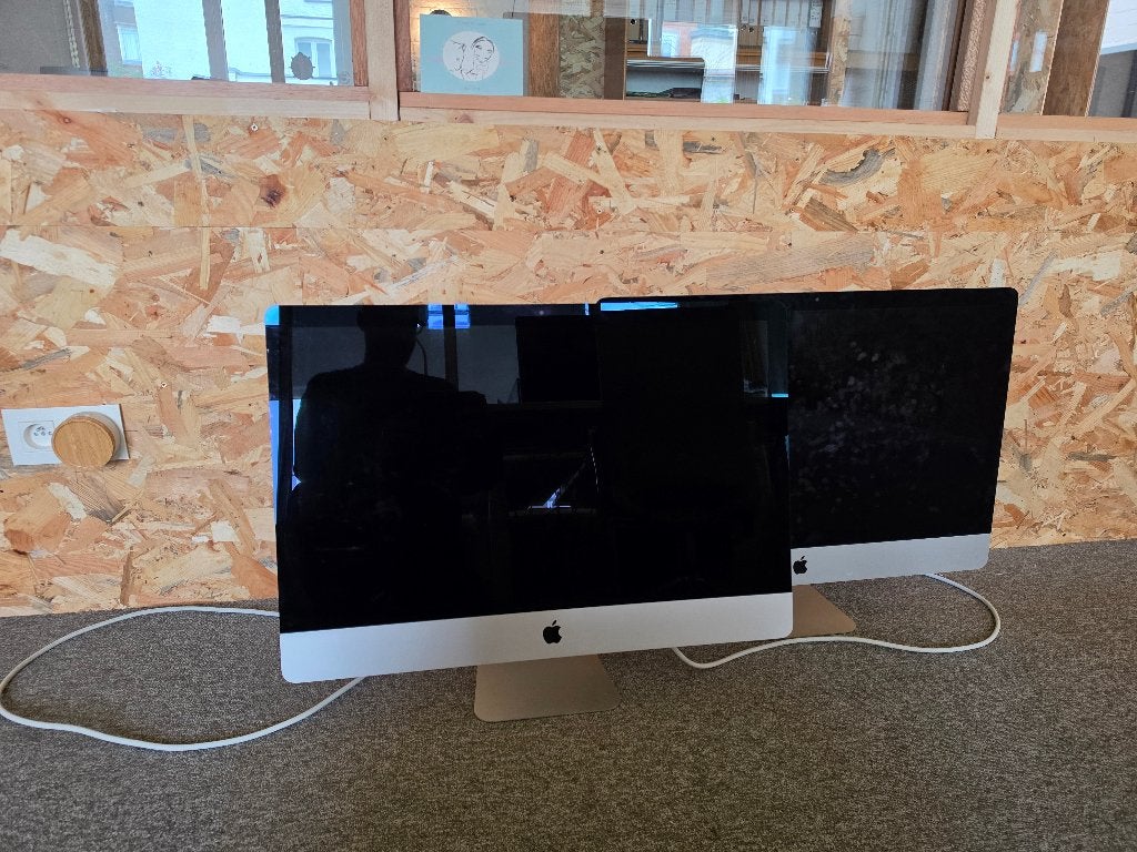 iMac 27" Retina 5K (2019) - 6-core i5 - 2 stuks beschikbaar, Computers en Software, Apple Desktops, Ophalen, Gebruikt, HDD en SSD