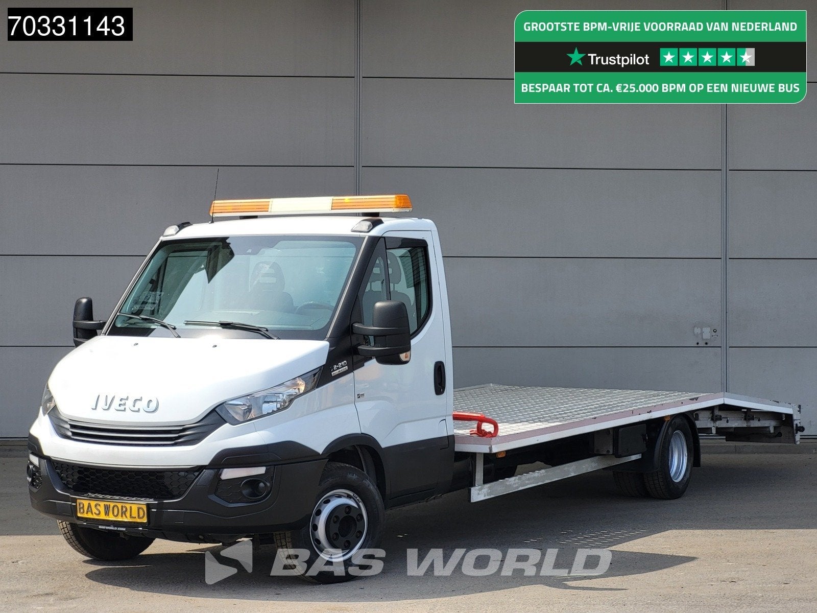 Iveco Daily 72C21 3.0L Automaat Dubbellucht Oprijwagen 3,5t, Achat, Euro 6, Entreprise, 210 ch