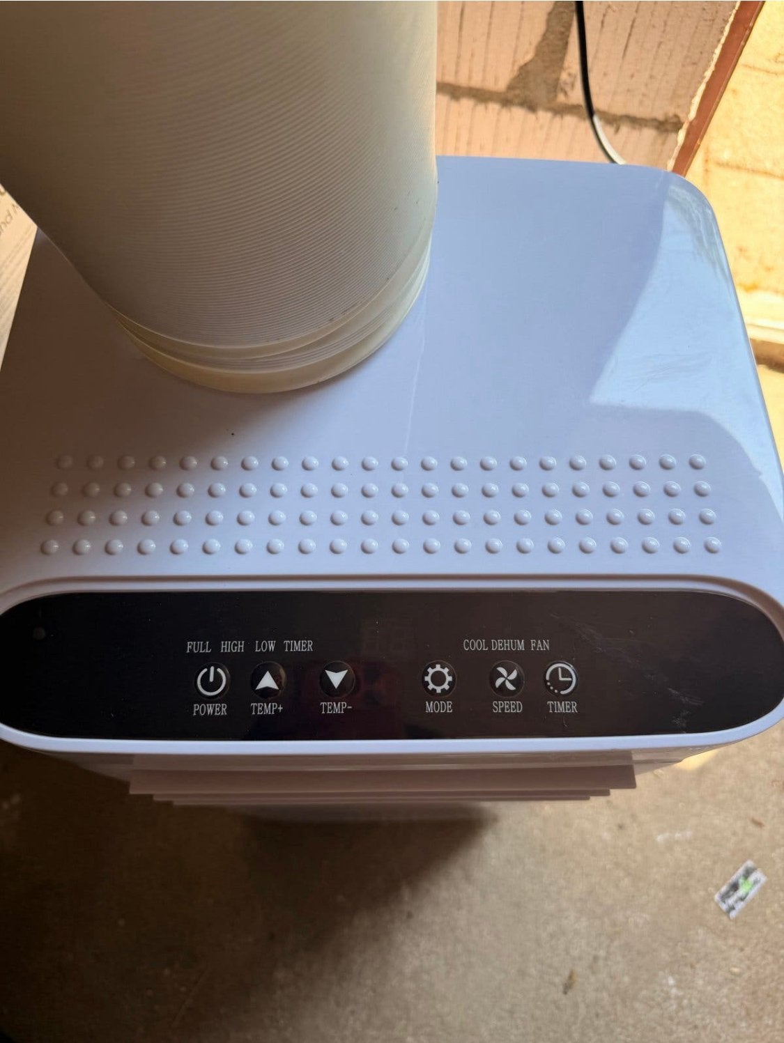 Mobiele airco 7000BTU met slang en wielen, Ophalen, Zo goed als nieuw