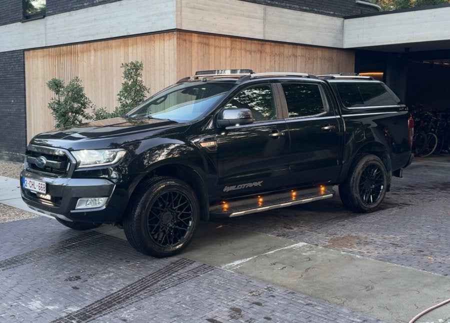 Ford Ranger Wildtrak, Automaat, Euro 6, Leder en Stof, Zwart