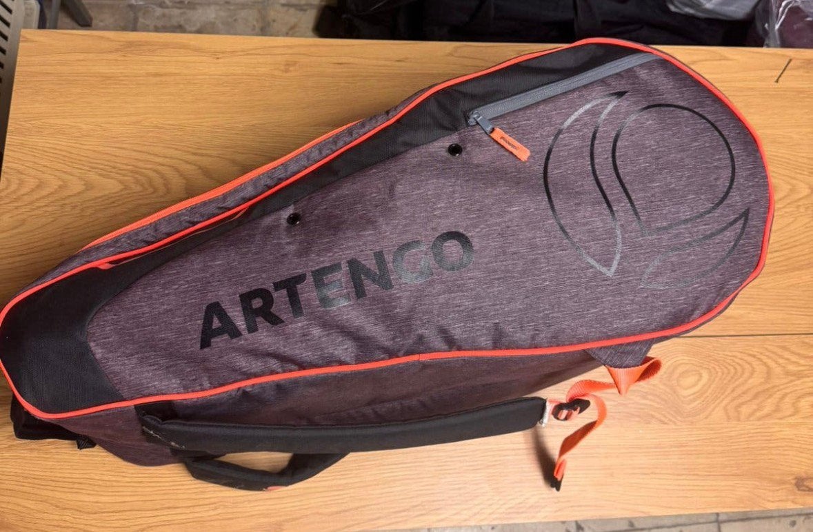 Sac de Raquettes de Tennis / Padel Artengo Gris & Orange, Enlèvement, Utilisé, Sac, Autres marques