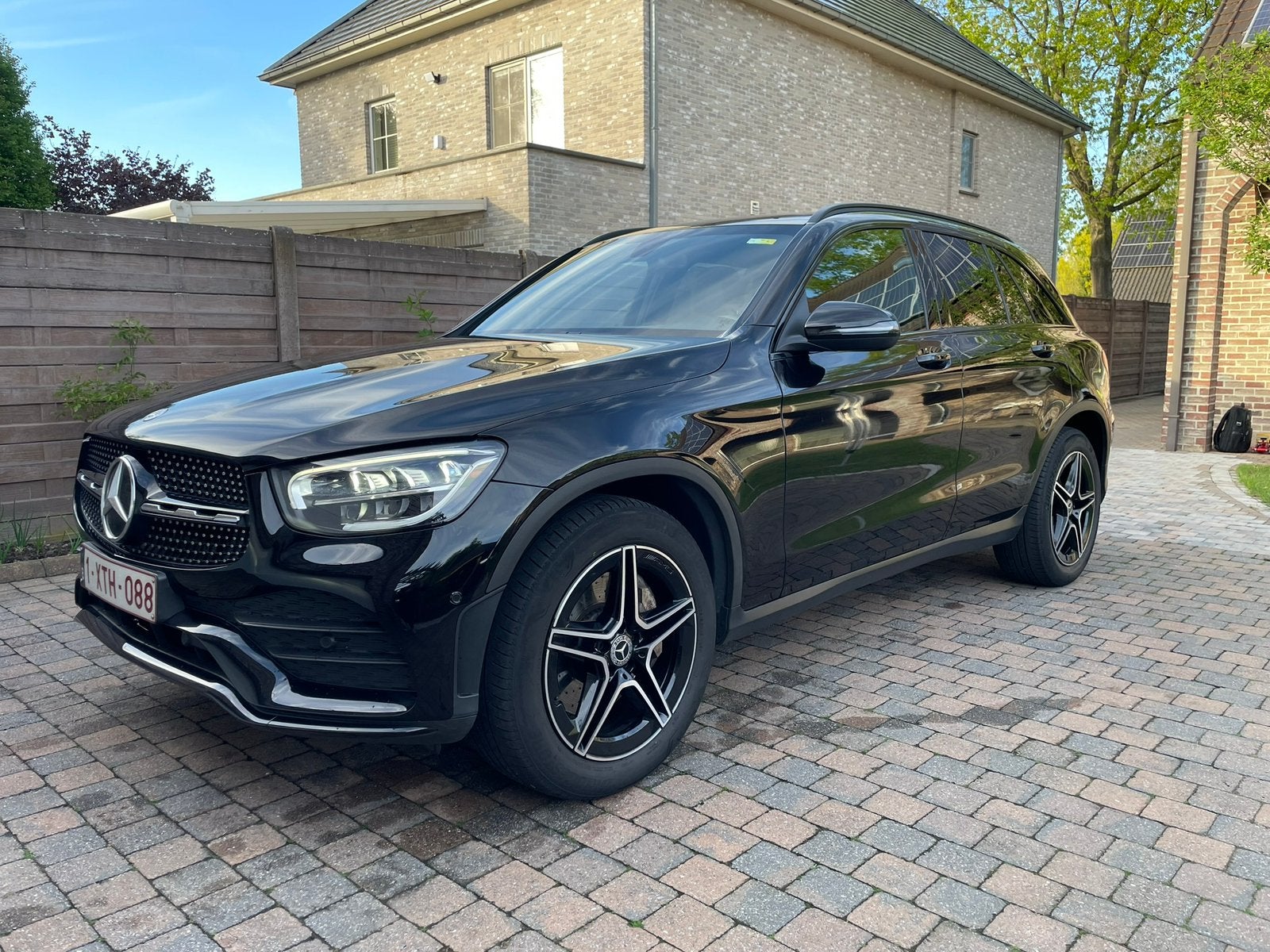 Mercedes-Benz GLC200d amg line, Auto's, Automaat, Achterwielaandrijving, Euro 6, Alcantara