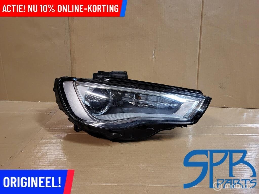 AUDI A3 8V BI-XENON LED KOPLAMP RECHTS 2012-2016 RECHTER D3S, Gebruikt, AUDI