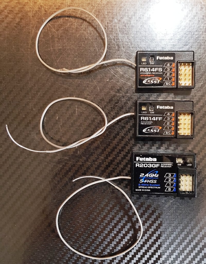 Futaba 2.4GHz ontvangers in een werkende nieuwstaat, Hobby en Vrije tijd, Verzenden, Nieuw