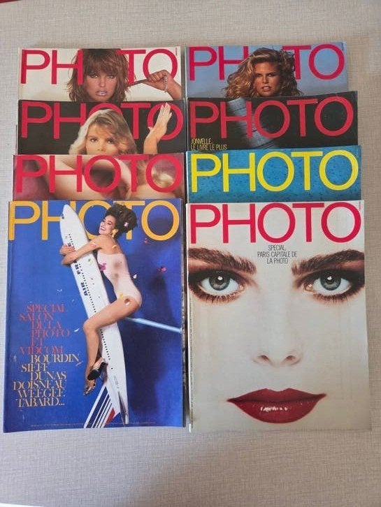 8 x Foto magazine, Livres, Enlèvement ou Envoi