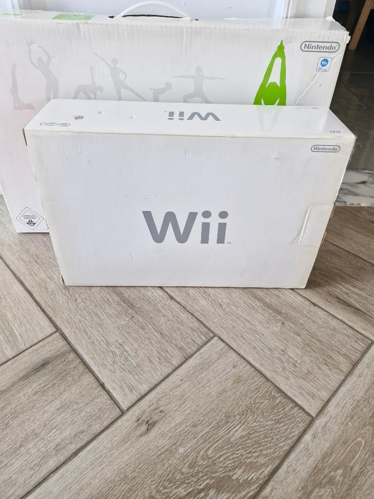 Wii + wii fit, Ophalen, Gebruikt