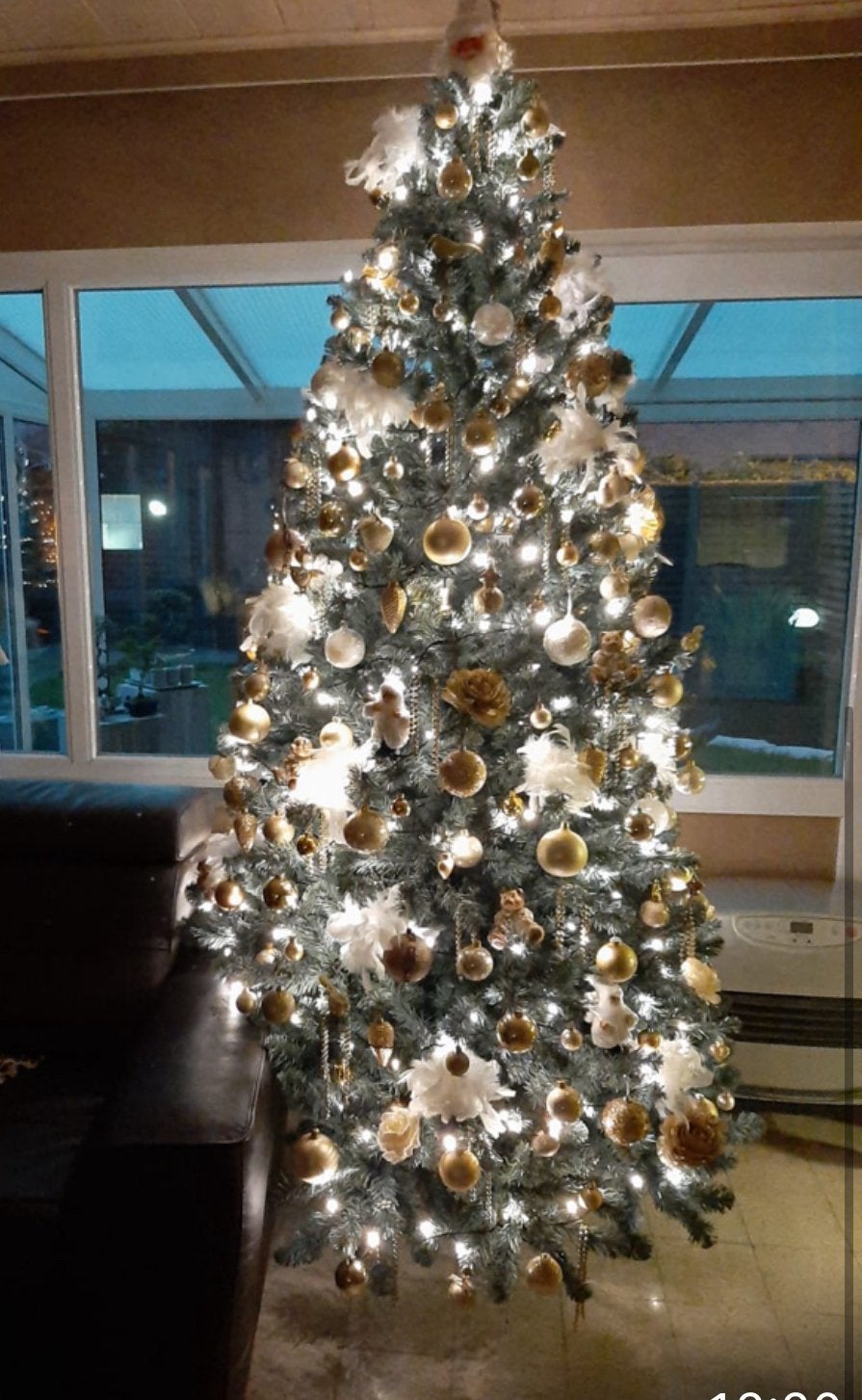 Kerstboom inclusief Decoratie, Ophalen, Zo goed als nieuw