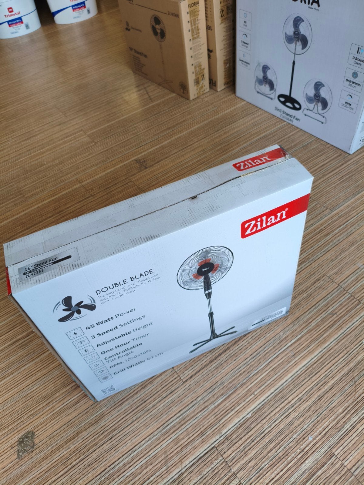 Ventilateur sur pied Zilan de 16 po, Electroménager, Ventilateurs, Enlèvement ou Envoi, Neuf