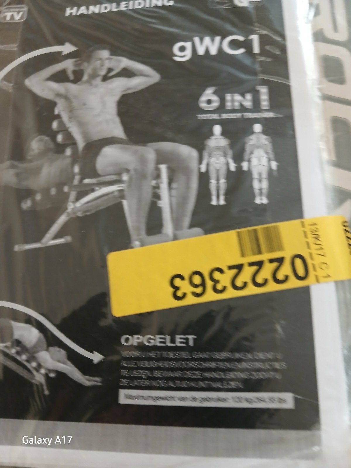 bac musculation, Sports & Fitness, Enlèvement, Neuf