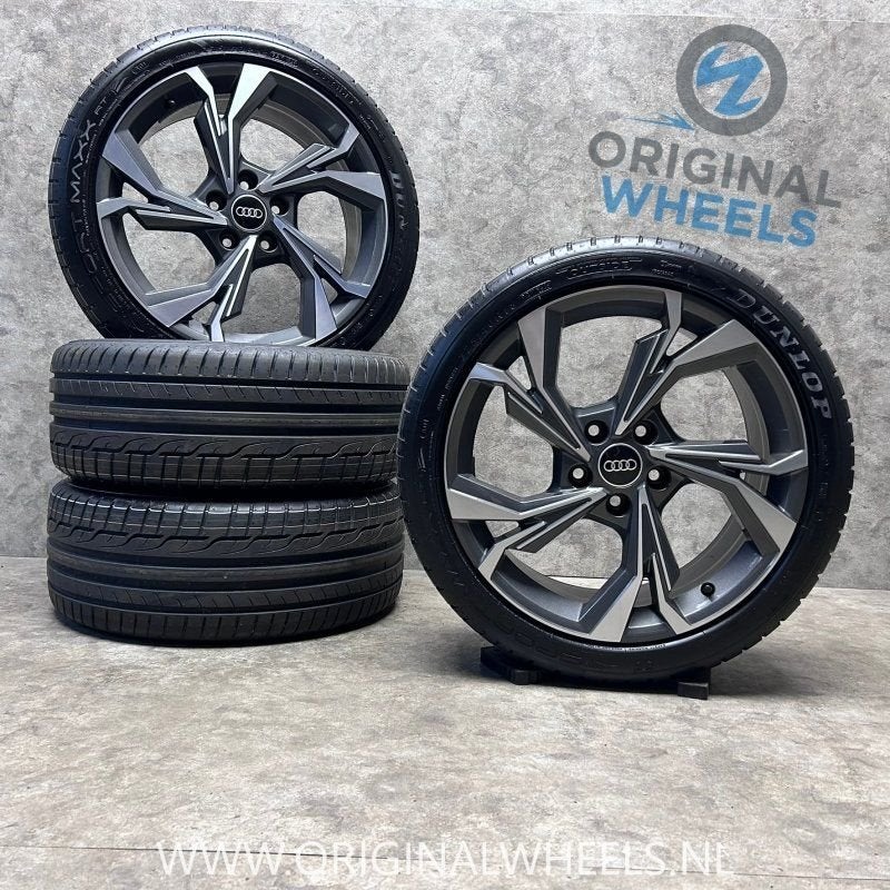 18 inch originele velgen + zomerbanden Audi A3 S3 8Y, 18 inch, Gebruikt, -, -