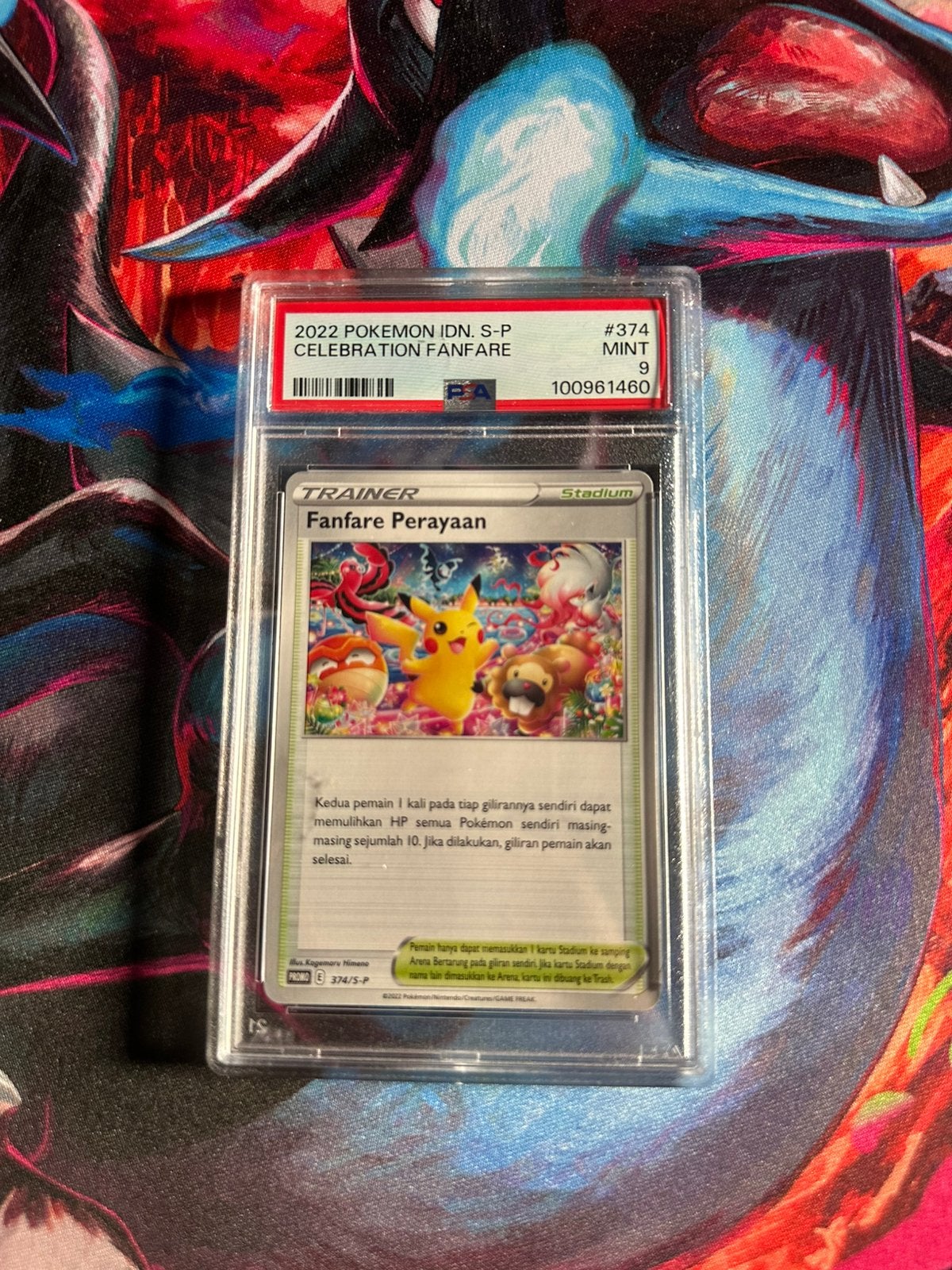 Pokémon Celebration Fanfare 374/S-P PSA 9 Mint, Enlèvement ou Envoi, Comme neuf