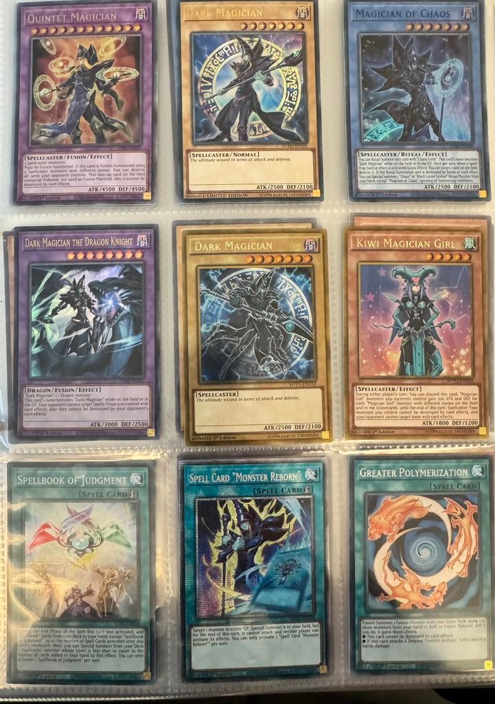 Dark Magician - verzameling, Hobby en Vrije tijd, Verzamelkaartspellen | Yu-gi-Oh!, Ophalen, Zo goed als nieuw