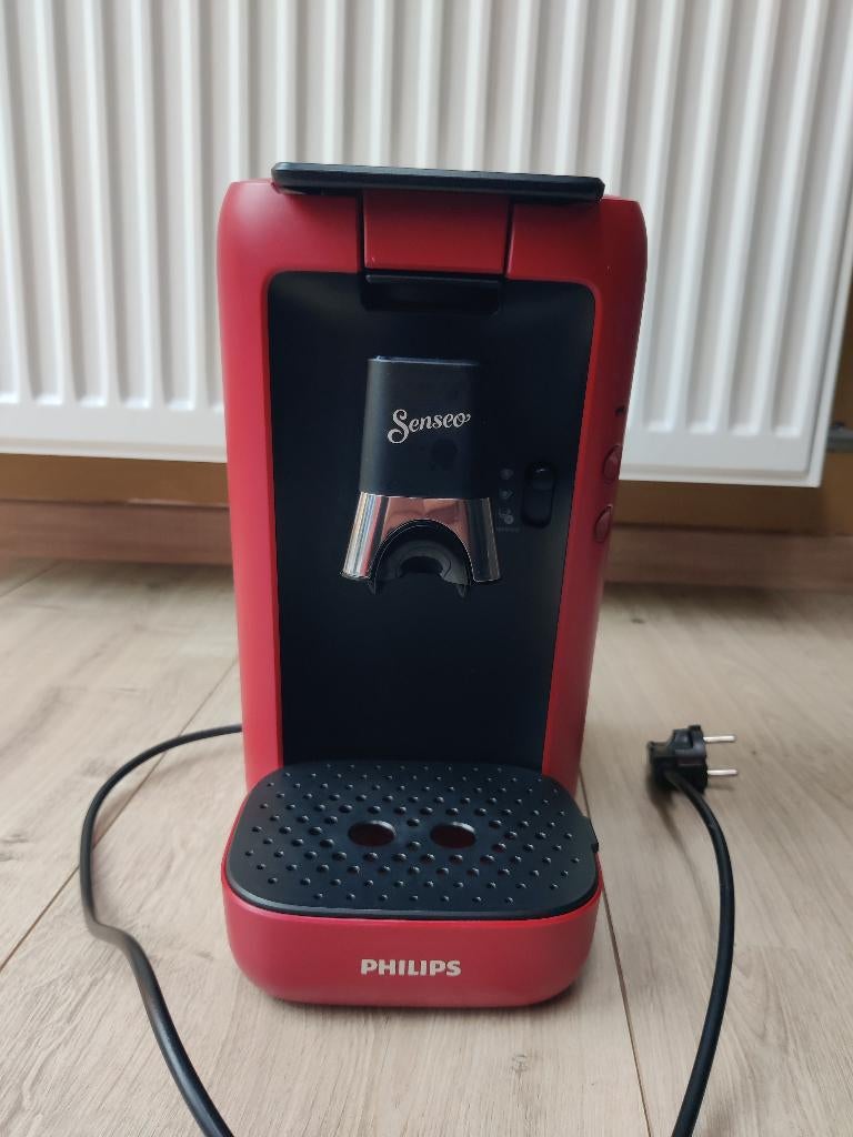 Philips Senseo Maestro CSA 260/90 Rood, Réservoir d'eau amovible, Combiné, Dosettes et capsules de café, Comme neuf