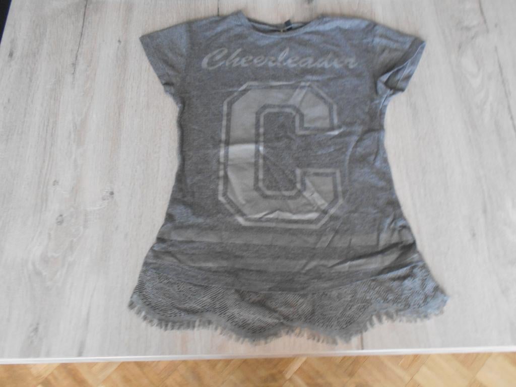 stoer t shirt cheerleader maat 122 - 128, Meisje, Coolcat, Ophalen of Verzenden, Zo goed als nieuw