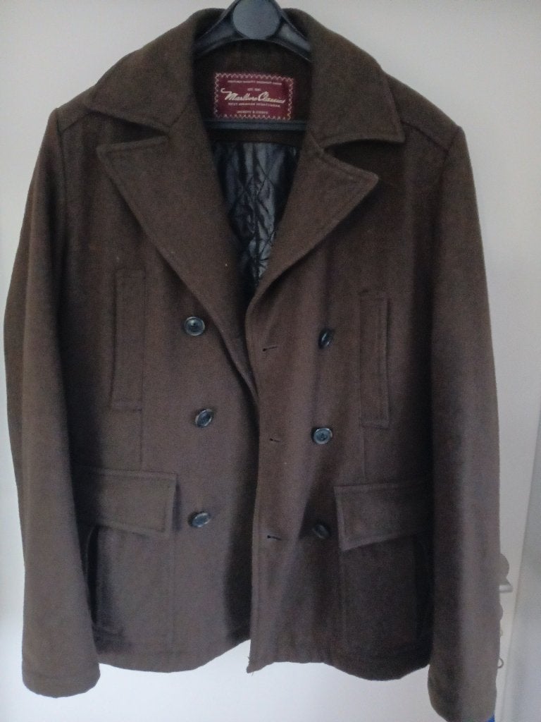 Veste Marlboro Classics en laine marron – Caban d'hiver, Vêtements | Femmes, Taille 42/44 (L), Comme neuf, Brun, Enlèvement
