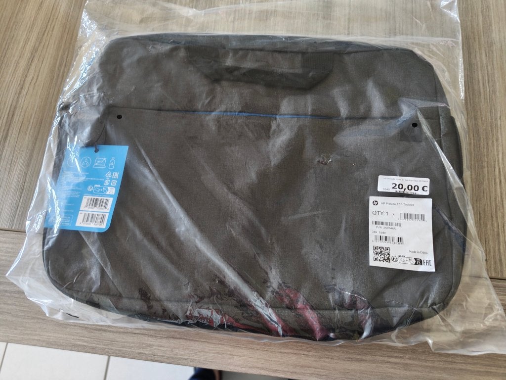 Splinternieuwe laptoptas, Grijs, Ophalen of Verzenden, Laptophoes, Gevoerd laptopvak
