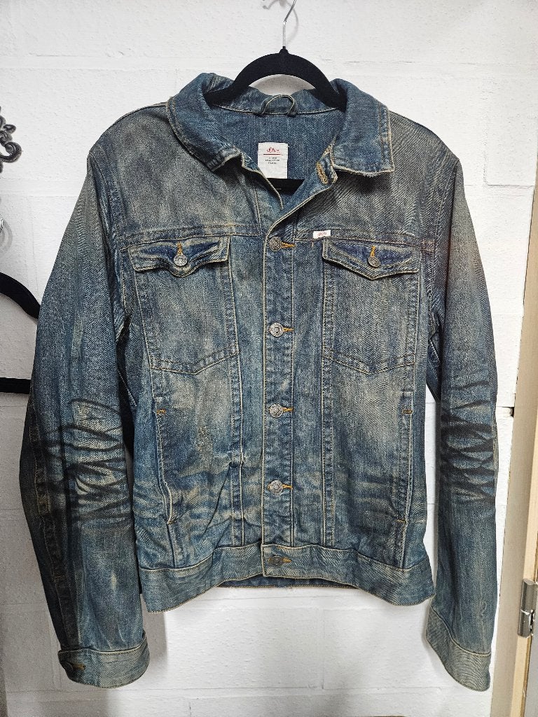Vintage jeansjas heren, Vêtements | Hommes, Enlèvement ou Envoi, Bleu