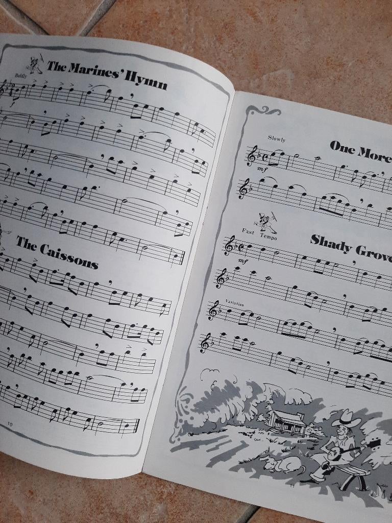 Bladmuziek fluit of altblokfluit, hobo solo en solfège 9 x, Klassiek, Overige soorten, Ophalen of Verzenden, Zo goed als nieuw