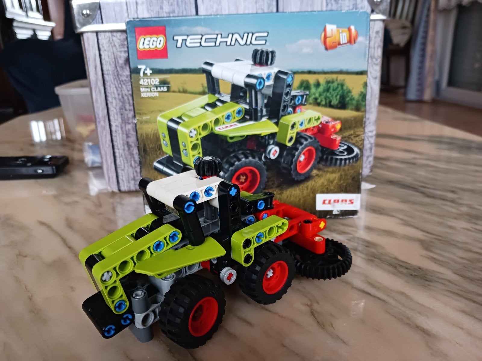 Lego  42102. Mini CLAAS  XERION, Ophalen of Verzenden, Compleet, Lego