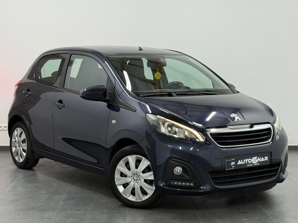 Peugeot 108 1.2 Essence - Euro6 - 1erMain - Carnet, Achat, Euro 6, Entreprise, Noir
