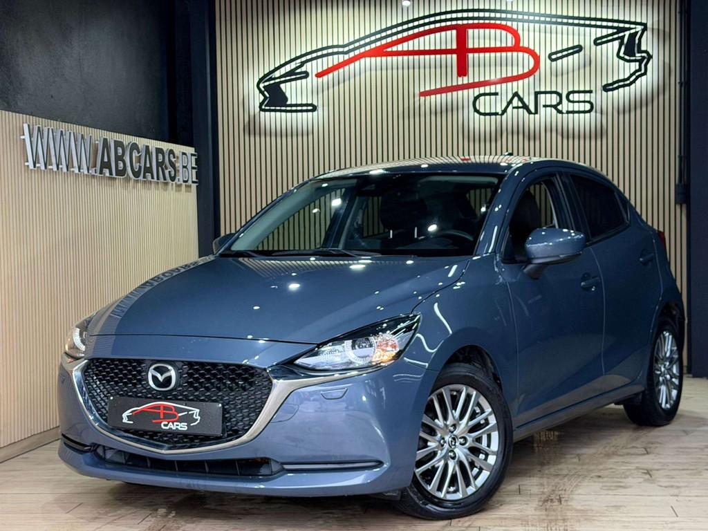 Mazda 2 1.5i Skyactiv-G MHEV * GARANTIE 12 MOIS * (bj 2021), Auto's, Stof, Gebruikt, Euro 6, Blauw