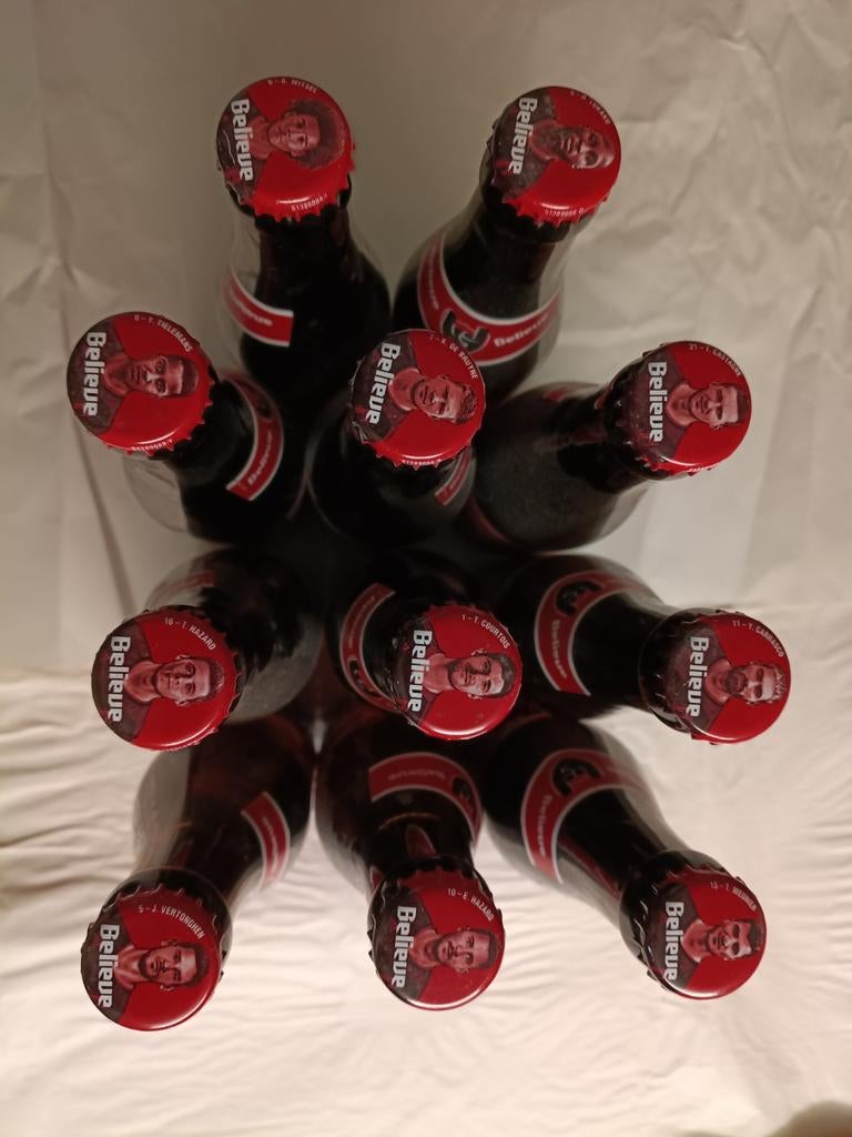 Jupiler Flesje Rode Duivels EK 2024, Verzamelen, Biermerken, Ophalen, Flesje(s), Jupiler